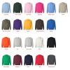 sweatshirt color chart - Wind Breaker Store
