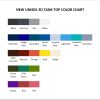tank top color chart - Wind Breaker Store
